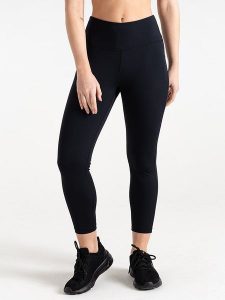 Dare 2b Legginsy sportowe "Revived" w kolorze czarnym rozmiar: 40. Czarne legginsy Dare 2b, bez wzorów, z materiału, outdoorowe. Za 92,21 zł.