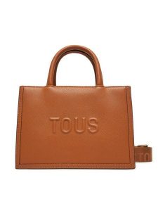 TOUS Torebka Brenda 2002192143 Brązowy. Brązowe torebki klasyczne Tous, bez wzorów, ze skóry, bez dodatków. Za 699,99 zł.