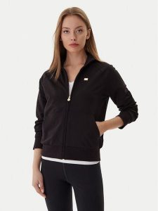 EA7 Emporio Armani Bluza 7W000457 AF13135 UC001 Czarny Regular Fit. Czarne bluzy EA7 Emporio Armani, xs, bez wzorów, z bawełny, bez kaptura. Za 359,99 zł.