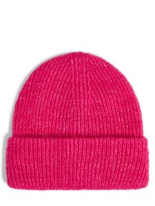 Marie Lund Czapka Kobiety Sztuczne włókno wyrazisty róż, ONE SIZE. Czerwone czapki Marie Lund, bez wzorów, z włókna. Za 149,95 zł.