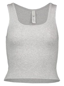 Skims Top w kolorze szarym rozmiar: 3XL. Szare topy Skims, xl, bez wzorów, bez kołnierzyka, bez ramiączek. Za 145,26 zł.
