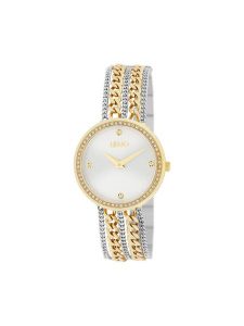 Liu Jo Zegarek Chains TLJ2412 Srebrny. Szare, analogowe zegarki Liu Jo. Za 489,99 zł.