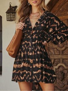 Milan Kiss Sukienka w kolorze czarno-brązowym rozmiar: XL. Czarne sukienki Milan Kiss, xl, bez wzorów, z wiskozy, bez kołnierzyka, bez ramiączek, mini. Za 173,99 zł.