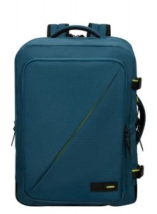 Plecak podróżny do samolotu American Tourister Take2cabin L - harbor blue. Zielone plecaki AMERICAN TOURISTER. Za 369,99 zł.