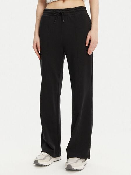 Converse Spodnie dresowe 10028418-A03 Czarny Wide Leg. Czarne spodnie dresowe Converse, m, bez wzorów, z bawełny. Za 159,99 zł.