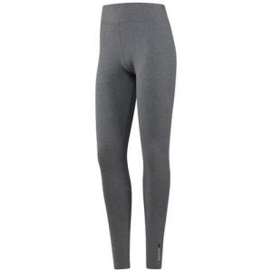 Spodnie sportowe damskie Reebok EL Leggings. Szare spodnie sportowe Reebok, bez wzorów. Za 152,00 zł.