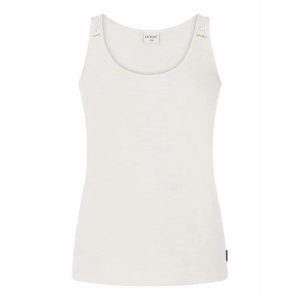 Damski tank top Protest Prtimpulse. Białe topy Protest, xs, bez wzorów, z bawełny, bez kołnierzyka, bez ramiączek. Za 174,00 zł.