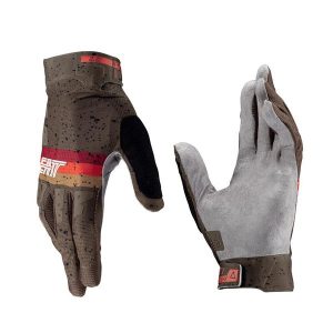 Rękawice rowerowe LEATT Glove MTB 2.0 X-Flow. Brązowe rękawiczki LEATT, bez wzorów. Za 182,95 zł.