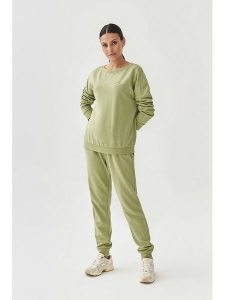 TATUUM Spodnie dresowe w kolorze jasnozielonym rozmiar: M. Zielone spodnie dresowe Tatuum, m, bez wzorów, z dresówki. Za 209,33 zł.