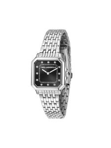 KARL LAGERFELD Zegarek R0553110507 Srebrny. Szare, analogowe zegarki KARL LAGERFELD. Za 859,99 zł.