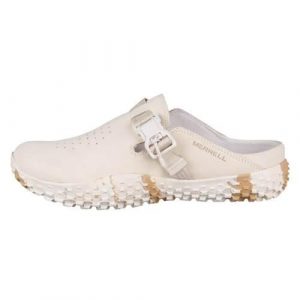 Klapki damskie Merrell J008320. Białe klapki Merrell, bez wzorów, z materiału, bez obcasa. Za 426,00 zł.