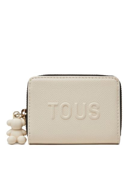 TOUS Portfel La Rue New 2002001901 Beżowy. Brązowe portfele Tous, bez wzorów, ze skóry. Za 259,99 zł.