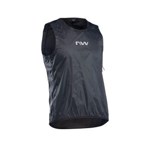 Kamizelka rowerowa NORTHWAVE Shield Vest czarny. Czarne kamizelki Northwave, xl, bez wzorów, bez kołnierzyka, bez ramiączek, bez kaptura. Za 144,00 zł.