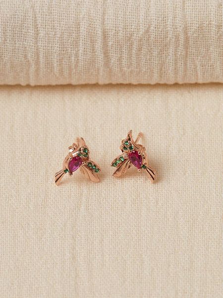 Lodie Silver Srebrne kolczyki-wkrętki z cyrkoniami rozmiar: onesize. Szare kolczyki Lodie Silver, z cyrkonią, srebrne. Za 56,66 zł.