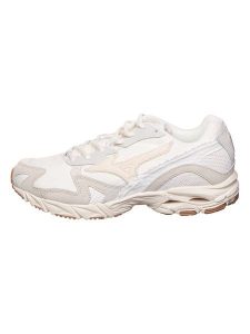 Mizuno Skórzane sneakersy "Wave Rider 10" w kolorze białym rozmiar: 42,5. Białe trampki Mizuno, bez wzorów, z materiału, bez zapięcia. Za 303,06 zł.