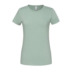 Koszulka Damska Iconic 190. Szare bluzki FRUIT OF THE LOOM, xl, bez wzorów, sportowe, bez kołnierzyka, bez ramiączek. Za 37,99 zł.