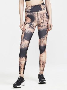 Craft Legginsy "ADV Essence" w kolorze jasnobrązowo-czarnym do biegania rozmiar: XXL. Brązowe legginsy sportowe Craft, xxl, bez wzorów, z elastanu, do biegania. Za 173,99 zł.