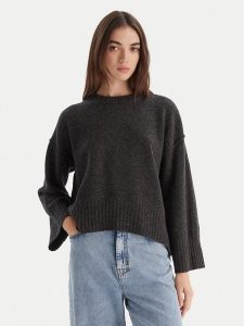 Marella Sweter Amelia 2523366305 Szary Loose Fit. Szare swetry klasyczne Marella, xl, z wełny, bez kołnierzyka. Za 579,99 zł.