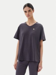 EA7 Emporio Armani T-Shirt 7W000029 AF10373 U8115 Szary Loose Fit. Szare t-shirty EA7 Emporio Armani, l, bez wzorów, z bawełny, bez kołnierzyka, bez ramiączek. Za 179,99 zł.