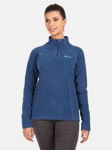Kilpi Bluza polarowa "Almeri" w kolorze granatowym rozmiar: 40. Niebieskie bluzy Kilpi, bez wzorów, z polaru, bez kaptura. Za 101,94 zł.