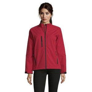 Kurtka Damska Roxy Soft Shell. Czerwone kurtki SOL'S, l, bez wzorów, bez kaptura. Za 219,99 zł.