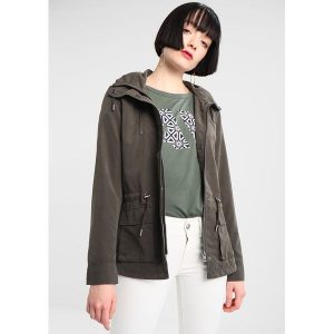 ONLY ONLSTARLIGHT SPRING Kurtka wiosenna black olive. Brązowe kurtki marki ONLY, xl, z materiału. W wyprzedaży za 152,10 zł.
