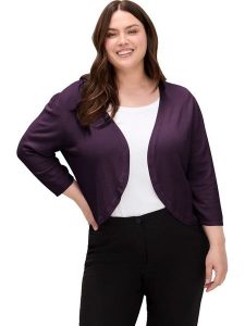 WITT WEIDEN Kardigan w kolorze ciemnofioletowym rozmiar: 44. Różowe swetry oversize WITT WEIDEN, bez wzorów, bez ramiączek. Za 30,99 zł.