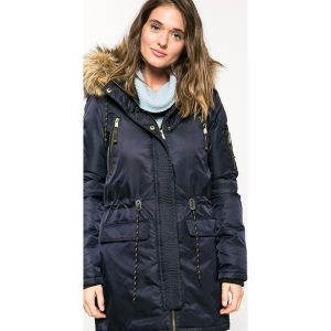 Medicine - Parka Back to Nature. Czarne kurtki marki MEDICINE, l, z materiału. W wyprzedaży za 179,90 zł.