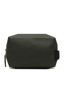 Rains Kosmetyczka Wash Bag Small W3 15580 Zielony. Zielone torebki klasyczne Rains, bez wzorów, z materiału, bez dodatków. Za 129,99 zł.