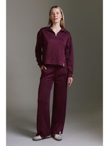 Cotton Candy Spodnie dresowe w kolorze bordowym rozmiar: L. Czerwone spodnie dresowe Cotton Candy, l, bez wzorów, z dresówki. Za 167,45 zł.