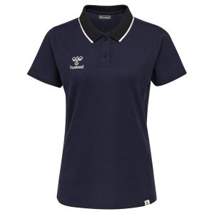 Koszulka polo damska hml Move Polo Woman. Szare bluzki Hummel, s, bez wzorów, sportowe, bez kołnierzyka, bez ramiączek. Za 74,00 zł.