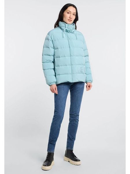 ELBSAND Kurtka zimowa "Varna" w kolorze błękitnym rozmiar: S. Niebieskie kurtki ELBSAND, na zimę, s, bez wzorów, z puchu, bez kaptura. Za 313,27 zł.