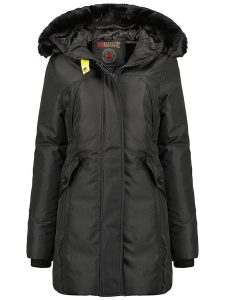 Maison Montaigne Parka "Cherimai" w kolorze czarnym rozmiar: L. Czarne płaszcze Maison Montaigne, l, bez wzorów, bez kaptura. Za 210,81 zł.