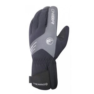 Rękawiczki zimowe unisex Chiba Thermo Plus. Czarne rękawiczki CHIBA, na zimę, bez wzorów. Za 276,00 zł.