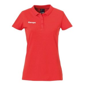 Damska koszulka polo Kempa Basics. Czerwone bluzki Kempa, xs, bez wzorów, bez kołnierzyka, bez ramiączek. Za 163,50 zł.