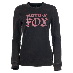FOX Bluza Damska Moto X Crew Xs Czarna. Bluzy marki FOX. W wyprzedaży za 164,00 zł.