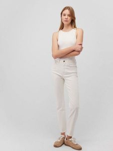 MAVI Dżinsy "Star" - Skinny fit - w kolorze białym rozmiar: W32/L27. Białe jeansy Mavi, bez wzorów, z podwyższonym stanem. Za 129,95 zł.