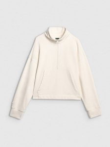 4F Bluza w kolorze kremowym rozmiar: M. Brązowe bluzy 4f, m, bez wzorów, bez kaptura. Za 100,99 zł.