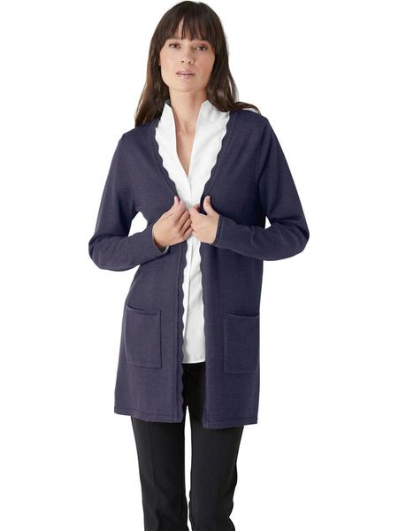 WITT WEIDEN Kardigan w kolorze granatowym rozmiar: 36. Niebieskie kardigany WITT WEIDEN, z wełny. Za 86,99 zł.