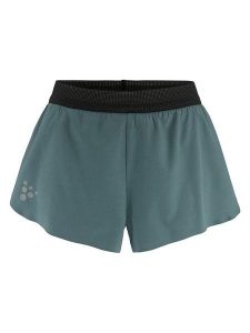 Craft Szorty "Pro Hypervent Split" w kolorze turkusowym do biegania rozmiar: XXL. Niebieskie spodenki sportowe Craft, xxl, bez wzorów, z materiału, do biegania. Za 100,99 zł.