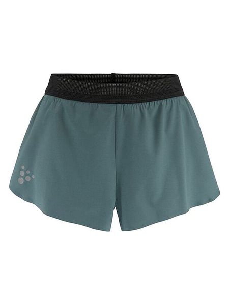 Craft Szorty "Pro Hypervent Split" w kolorze turkusowym do biegania rozmiar: XL. Niebieskie spodenki sportowe Craft, xl, bez wzorów, z materiału, do biegania. Za 114,17 zł.