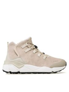 CMP Sneakersy Yumala Wmn Lifestyle Shoes 31Q4996 Beżowy. Brązowe buty zimowe CMP, ze skóry, bez obcasa, bez zapięcia. Za 279,99 zł.