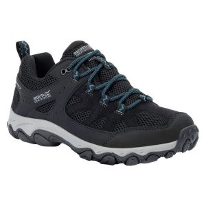 Damskie Buty Do Chodzenia Edgepoint IV Low. Czarne buty trekkingowe Regatta, bez zapięcia. Za 221,99 zł.