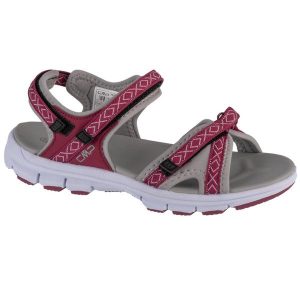 Sandały damskie, Almaak Hiking Sandal. Czarne buty trekkingowe CMP, z gumy, bez zapięcia. Za 146,99 zł.