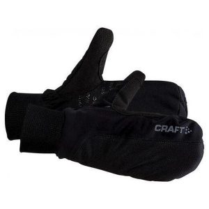 Rękawice Craft core insulate mitten. Czarne rękawiczki Craft, bez wzorów, z polaru. Za 207,50 zł.