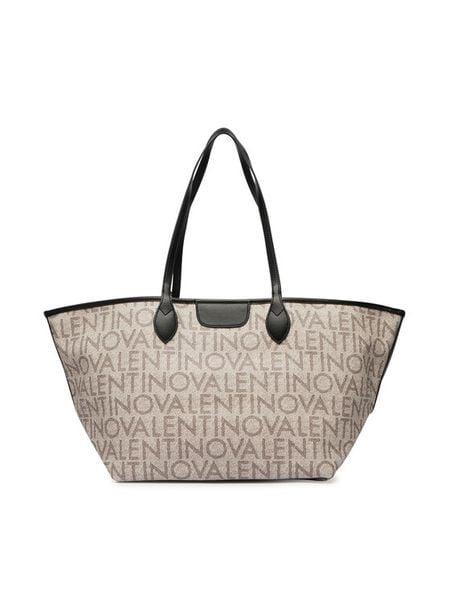 Valentino Torebka Reverse VBS9Z501 Granatowy. Niebieskie shopper bag Valentino, bez wzorów, ze skóry, bez dodatków. Za 398,99 zł.