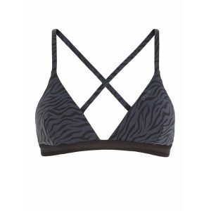 Damski trójkątny top do kostiumu kąpielowego Protest Mixdali 23. Czarne bikini Protest, bez wzorów. W wyprzedaży za 155,20 zł.