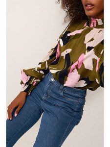 Kaffe Dżinsy "Vicky" - Skinny fit - w kolorze niebieskim rozmiar: 38. Niebieskie jeansy Kaffe, bez wzorów, z podwyższonym stanem. Za 82,99 zł.