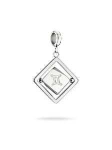 Liebeskind Zawieszka "Gemini" rozmiar: onesize. Szare zawieszki Liebeskind, ze stali. Za 144,58 zł.