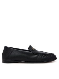 Tommy Hilfiger Półbuty Soft Leather Squared Toe Loafer FW0FW08412 Czarny. Czarne półbuty TOMMY HILFIGER, bez wzorów, ze skóry, bez obcasa, na płaskiej podeszwie, bez zapięcia. Za 319,99 zł.